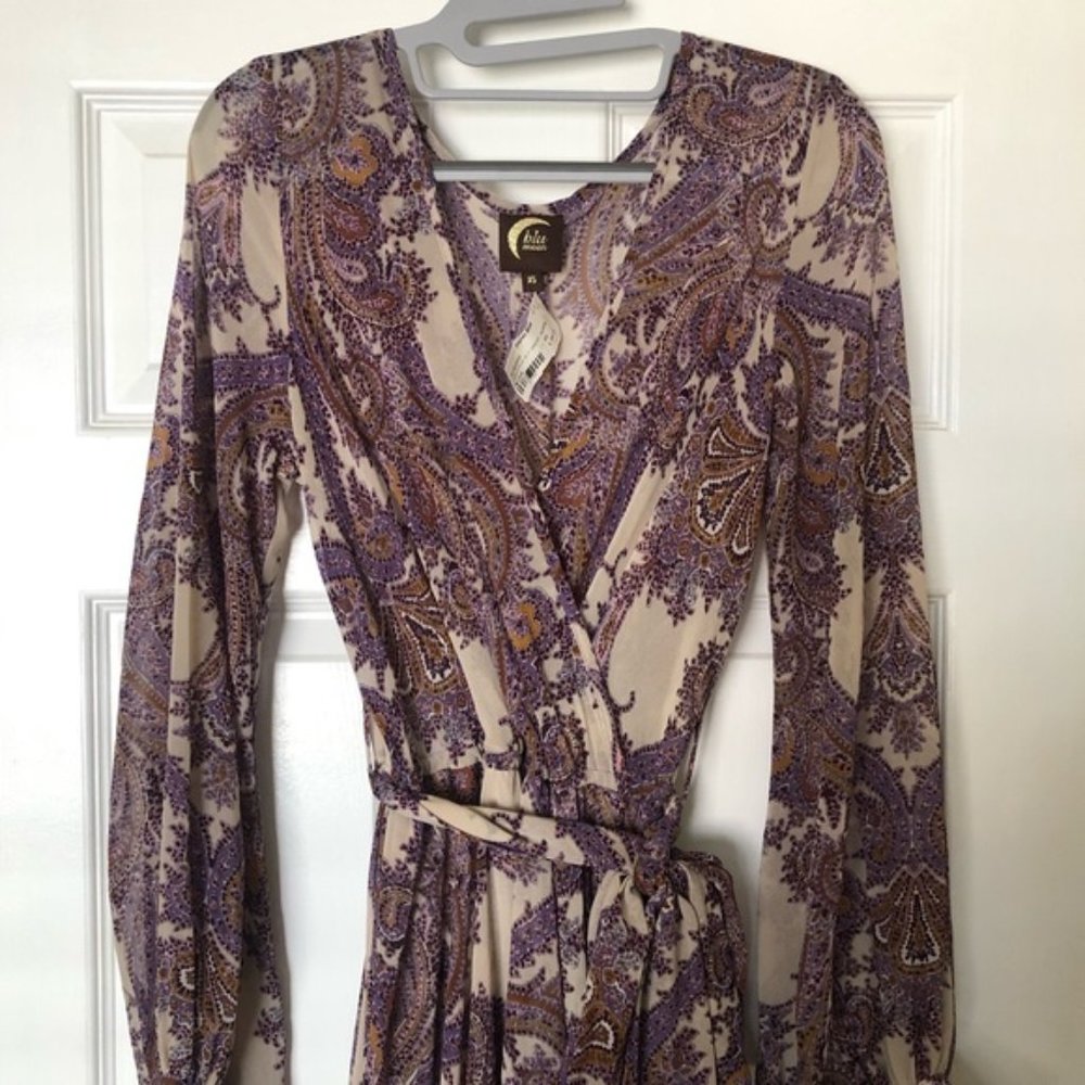 Planet blue maxi dress